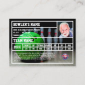 ボーリングトレーディングカード土産 コーリングカード (裏面)