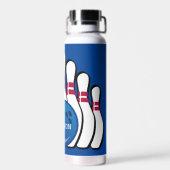 ボーリングトール銅真空絶縁 ウォーターボトル (背面)