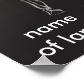 ボーリングナイトポスター ポスター (角)