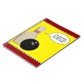 ボーリングノベルティギフト ノートブック (左側)