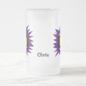 ボーリングハイオナーズ、800シリーズ、パープル、 フロストグラスビールジョッキ (中央)