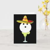 ボーリングバイルスンブレロとマルガリータスポーツシン カード (黄色い花)