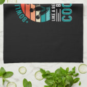 ボーリングパパ キッチンタオル (折り畳み)