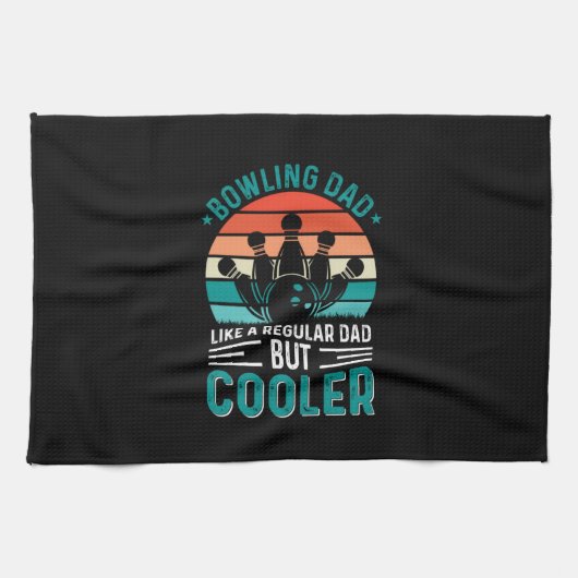 ボーリングパパ キッチンタオル (横)