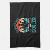 ボーリングパパ キッチンタオル (縦)