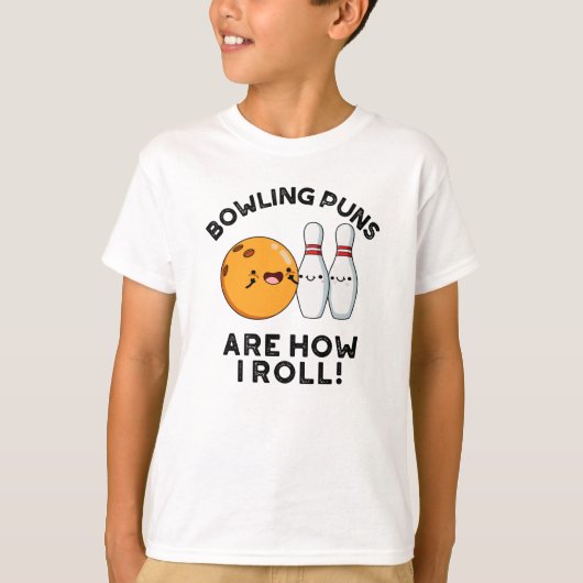 ボーリングパンスポーツ転がプンおもしろいの方法 Tシャツ (正面)