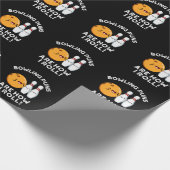 ボーリングパンズスポーツ転がプンDark BG ラッピングペーパー (角)