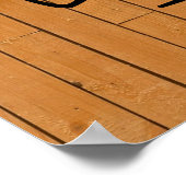 ボーリングパーソナライズされたをテーマにしたハッピーバースデー ポスター (角)