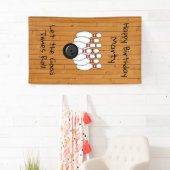 ボーリングパーソナライズされたをテーマにしたハッピーバースデー 横断幕 (インサイチュ)