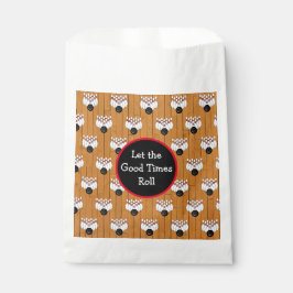 ボーリングパーソナライズされたをテーマにした誕生日 フェイバーバッグ