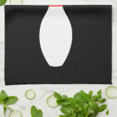 ボーリングパーソナライズされた用キッチンタオル キッチンタオル (折り畳み)