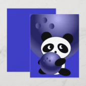 ボーリングパーティの招待状のカスタマイズ 招待状 (正面/裏面)