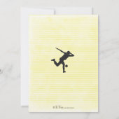 ボーリングパーティの招待状-アクア 招待状 (裏面)