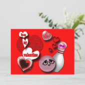 ボーリングパーティの招待状 招待状 (スタンド正面)