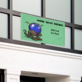 ボーリングビースト旗 横断幕 (ビルの外側)