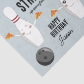 ボーリングピザストライクアップいくつかのおもしろい子供の誕生日 薄葉紙 (詳細)