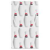 ボーリングピンが白い スモールペーパーバッグ (裏面)