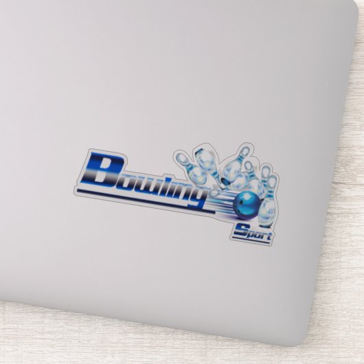 ボーリングピンとボール シール (詳細)