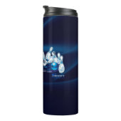 ボーリングピンとボール タンブラー (回転右)