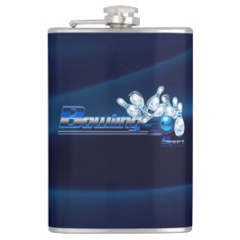 ボーリングピンとボール フラスク