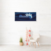 ボーリングピンとボール 横断幕 (インサイチュ)