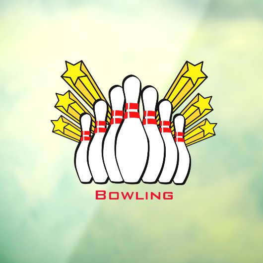 ボーリングピンウィンドウの固定 ウィンドウサイン (シート3)