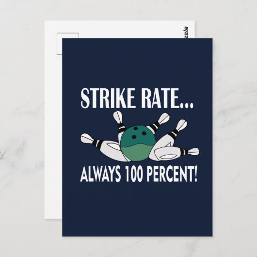 ボーリングピンボールストライクチーム ポストカード (正面/裏面)