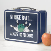 ボーリングピンボールストライクチーム メタルランチボックス (インサイチュ)
