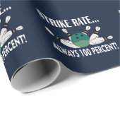 ボーリングピンボールストライクチーム ラッピングペーパー (ロールコーナー)