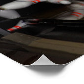 ボーリングピンポスター ポスター (角)