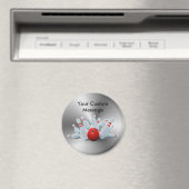 ボーリングピン10ピンボウリングボールカスタム マグネット (インサイチュ (食洗機))