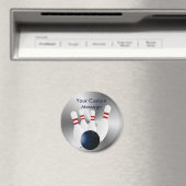 ボーリングピン10ピンボーリングボールカスタム装置 マグネット (インサイチュ (食洗機))