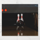 ボーリングピン スパークリングワインラベル (シングルラベル)