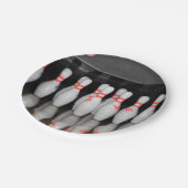 ボーリングピン ペーパープレート (アングル)