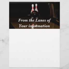 ボーリングピン レターヘッド