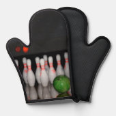 ボーリングピン 鍋つかみ (正面/裏面)