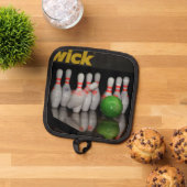 ボーリングピン 鍋敷き (トップダウン)