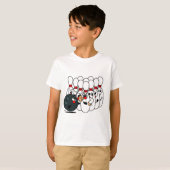 ボーリングピン Tシャツ (正面フル)
