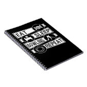 ボーリングボウリングスピラー465ボウリングをする人、 クリケットの投手 ノートブック (右側)