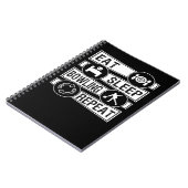 ボーリングボウリングスピラー465ボウリングをする人、 クリケットの投手 ノートブック (左側)