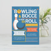 ボーリングボッチェチームコミュニティチャーチビジネスイベント 招待状 (スタンド正面)