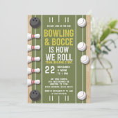 ボーリングボッチェチーム建物教会ビジネススポーツ 招待状 (スタンド正面)