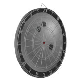 ボーリングボールグレー ダーツボード (正面左)