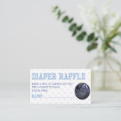 ボーリングボールスポーツベビースワープシャワーおむつラッフル エンクロージャーカード (スタンド正面)