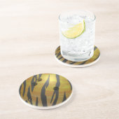 ボーリングボールタイガーイエロー コースター (側面)