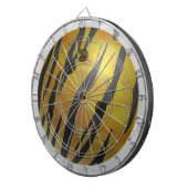 ボーリングボールタイガーイエロー ダーツボード (正面右)