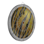 ボーリングボールタイガーイエロー ダーツボード (正面左)