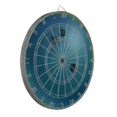 ボーリングボールブルー ダーツボード (正面左)