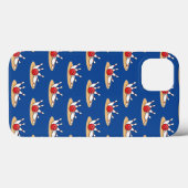 ボーリングボール打撃スキットルパターン Case-Mate iPhoneケース (裏面 (横))