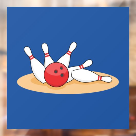 ボーリングボール打撃スキットル ウィンドウサイン (シート2)